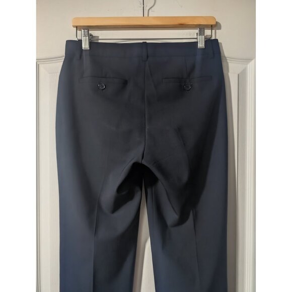 Theory | Max straight-leg stretch-wool trousers In Black - Picture 8 of 11